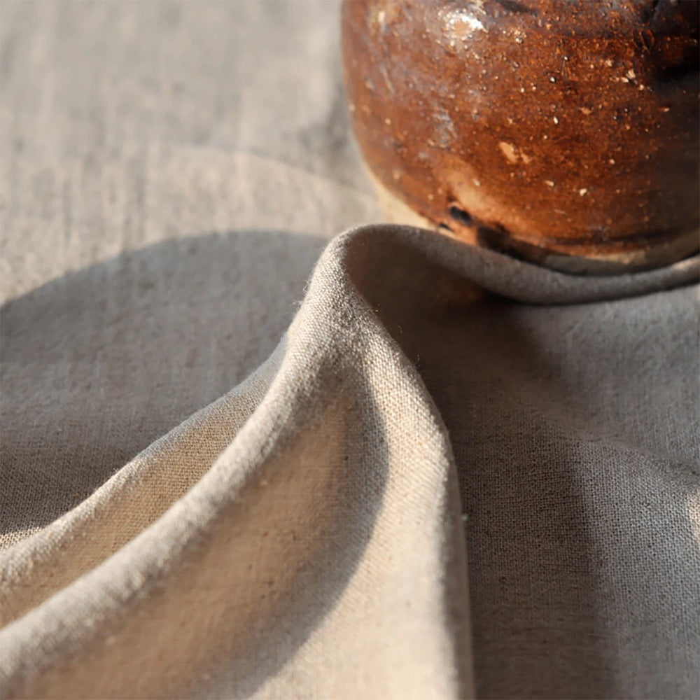 Cotton and linen tablecloth/Housewarming gift/Rectangle tablecloth/Rustic tablecloth